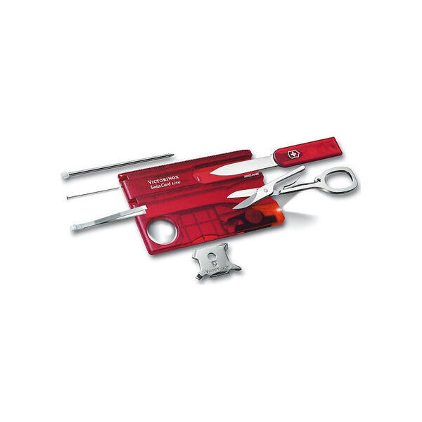 Victorinox Swiss Card Lite ΚΑΡΤΑ ΠΟΛΥΕΡΓΑΛΕΙΟ 13 ΛΕΙΤΟΥΡΓΙΕΣ ΚΟΚΚΙΝΗ ΔΙΑΦΑΝΗΣ  0.7300.Τ Victorinox Swiss Card Lite ΚΑΡΤΑ ΠΟΛΥΕΡΓΑΛΕΙΟ 13 ΛΕΙΤΟΥΡΓΙΕΣ ΚΟΚΚΙΝΗ ΔΙΑΦΑΝΗΣ  0.7300.Τ