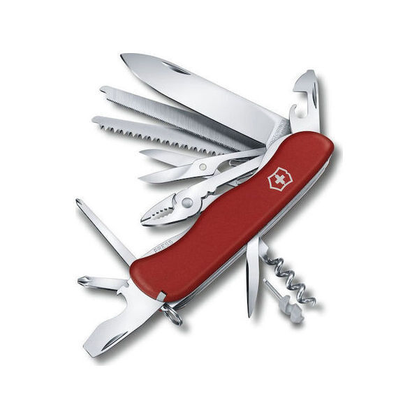 Victorinox Work Champ ΕΛΒΕΤΙΚΟΣ ΣΟΥΓΙΑΣ 111mm 21 ΛΕΙΤΟΥΡΓΙΕΣ ΚΟΚΚΙΝΟΣ  0.8564