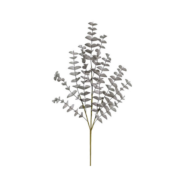 ΚΛΑΔΙ FOAM ΓΚΡΙ ΦΥΛΛΑ ΧΩΝΑΚΙΑ – Υ77cm MARHOME 00-6144-6
