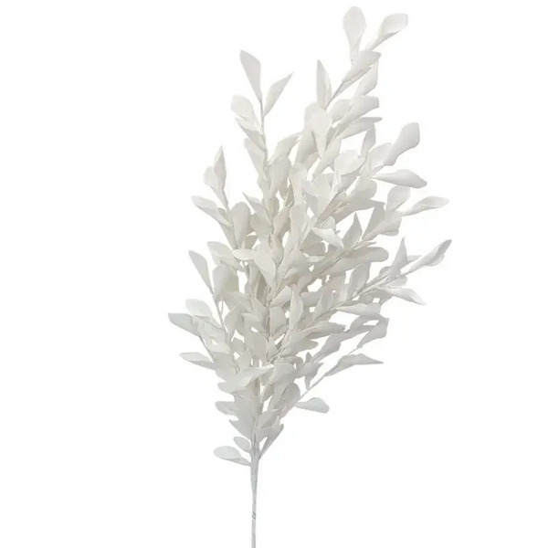 ΚΛΑΔΙ FOAM ΦΥΛΛΑ ΧΩΝΑΚΙΑ ΛΕΥΚΑ 30x110cm Marhome 00-7077-4