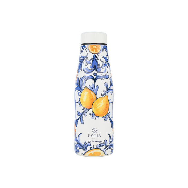ΜΠΟΥΚΑΛΙ ΘΕΡΜΟΣ ESTIA TRAVEL FLASK SAVE THE AEGEAN 500ml AMALFI COAST 01-31602