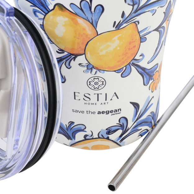 ΚΟΥΠΑ ΘΕΡΜΟΣ ESTIA COFFEE MUG SAVE THE AEGEAN 350ml AMALFI COAST 01-31756 ΚΟΥΠΑ ΘΕΡΜΟΣ ESTIA COFFEE MUG SAVE THE AEGEAN 350ml AMALFI COAST 01-31756