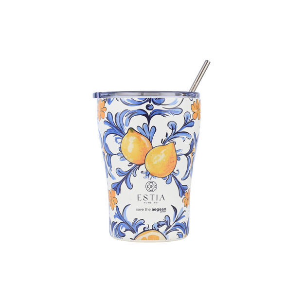 ΚΟΥΠΑ ΘΕΡΜΟΣ ESTIA COFFEE MUG SAVE THE AEGEAN 350ml AMALFI COAST 01-31756