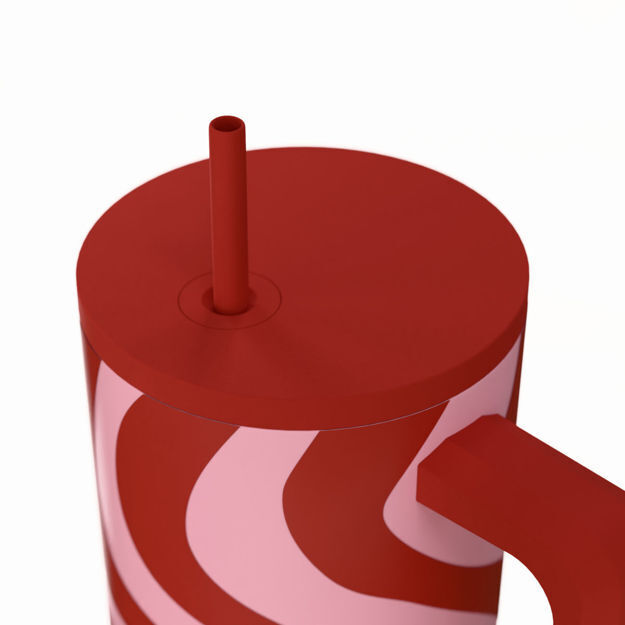 ΘΕΡΜΟΣ ESTIA STRAW TUMBLER XL SAVE THE AEGEAN 900ml CORAL WAVES 01-41588 ΘΕΡΜΟΣ ESTIA STRAW TUMBLER XL SAVE THE AEGEAN 900ml CORAL WAVES 01-41588