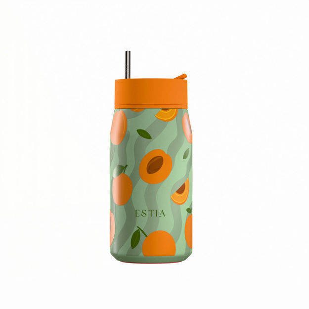 ΘΕΡΜΟΣ ESTIA LENS SAVE THE AEGEAN 360ml PEACH GARDEN  01-43100