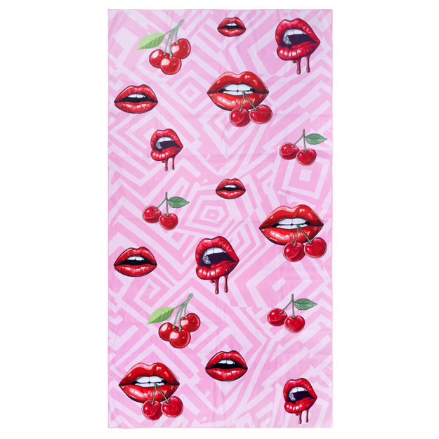 ΠΕΤΣΕΤΑ ΘΑΛΑΣΣΗΣ ESTIA MICROFIBER ΜΕ ΤΣΑΝΤΑΚΙ BLUSH POP  01-44572