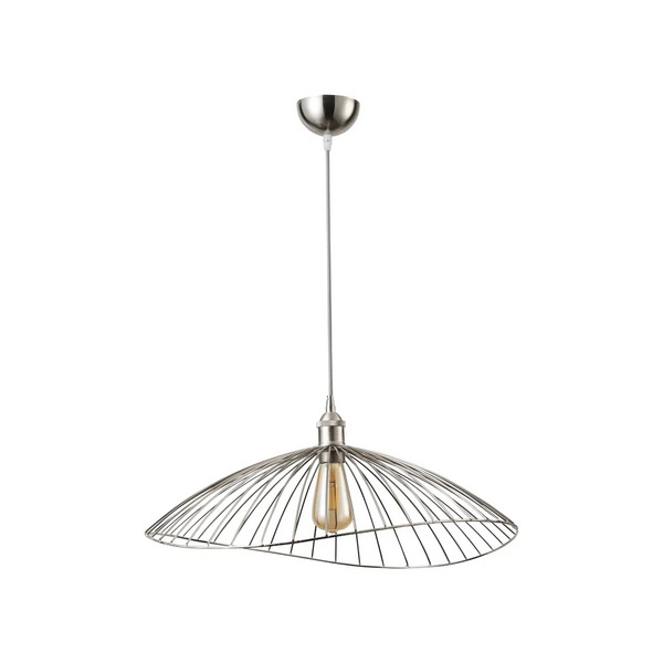 ΦΩΤΙΣΤΙΚΟ ΟΡΟΦΗΣ ΜΟΝΟΦΩΤΟ Ε27 ΜΕΤΑΛΛΙΚΟ ΚΟΥΡΜΠΑ ΝΙΚΕΛ 60-70ΕΚ ARlight 0114064