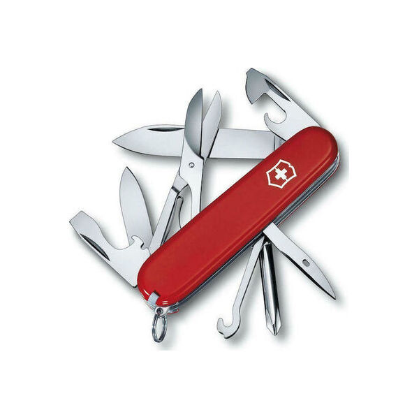 Victorinox Super Tinker ΕΛΒΕΤΙΚΟΣ ΣΟΥΓΙΑΣ 91mm 14 ΛΕΙΤΟΥΡΓΙΕΣ ΚΟΚΚΙΝΟΣ  1.4703