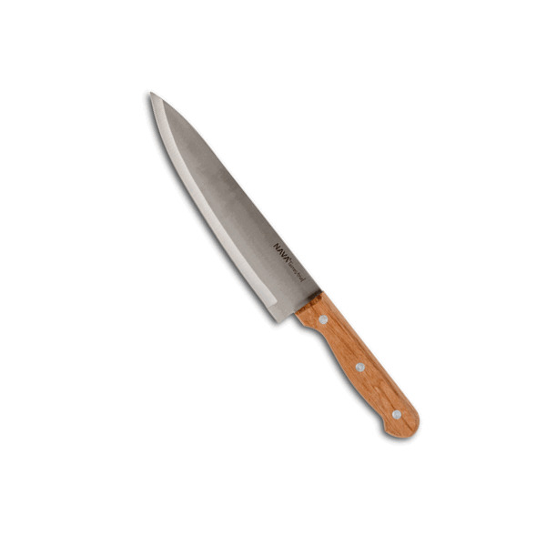 ΑΝΟΞΕΙΔΩΤΟ ΜΑΧΑΙΡΙ Chef “Terrestrial” ΜΕ ΞΥΛΙΝΗ ΛΑΒΗ 33cm NAVA 10-058-041
