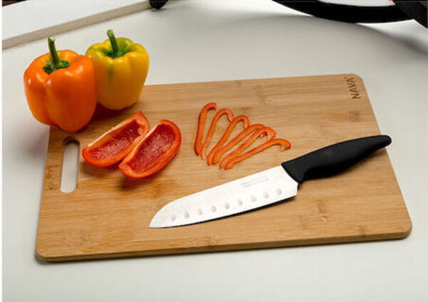 AΝΟΞΕΙΔΩΤΟ ΑΤΣΑΛΙΝΟ Santoku ΜΑΧΑΙΡΙ "Acer" 30cm NAVA 10-167-037 AΝΟΞΕΙΔΩΤΟ ΑΤΣΑΛΙΝΟ Santoku ΜΑΧΑΙΡΙ "Acer" 30cm NAVA 10-167-037