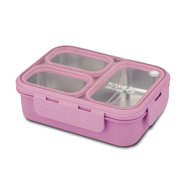 ΦΑΓΗΤΟΔΟΧΕΙΟ NAVA Bento We Care 800ml ΛΙΛΑ ΑΝΟΞΕΙΔΩΤΟ 10-262-003