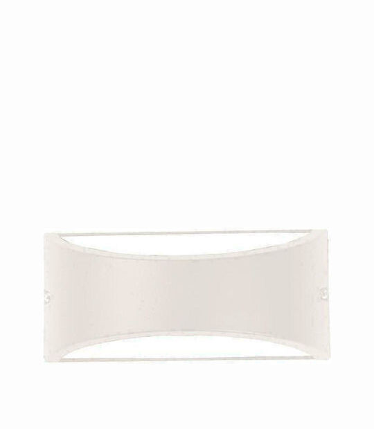 ΑΠΛΙΚΑ ΤΟΙΧΟΥ ΟΒΑΛ E27 ΛΕΥΚΗ 22x10X10 IP54  145-20213