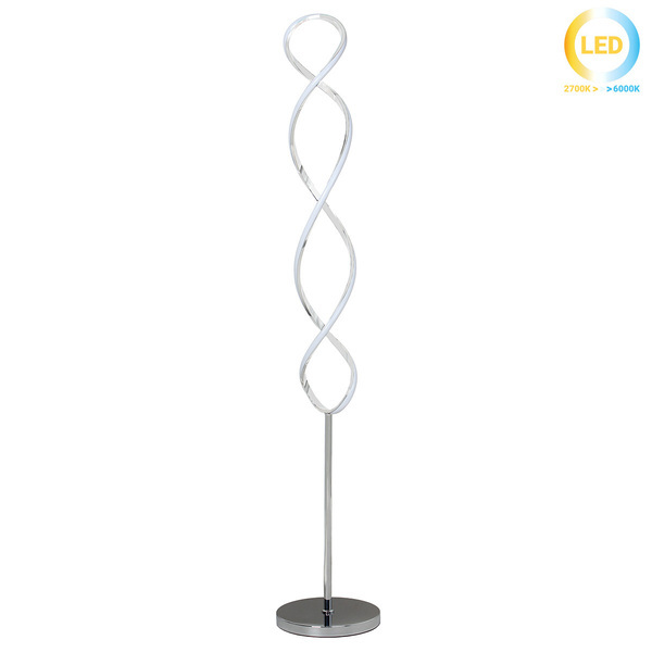 ΦΩΤΙΣΤΙΚΟ ΔΑΠΕΔΟΥ LED 66W ΧΡΩΜΙΟ Φ25Χ150 εκ. KESKOR 190316