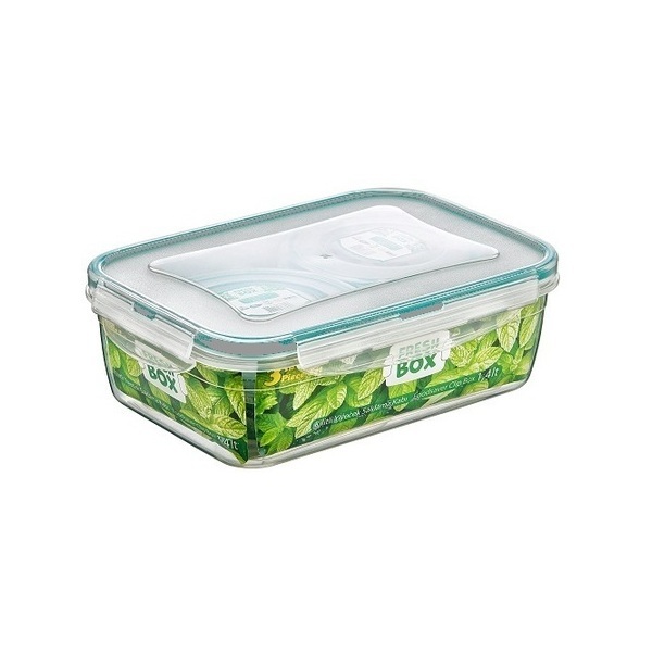 ΦΑΓΗΤΟΔΟΧΕΙΟ ΠΛΑΣΤΙΚΟ ΟΡΘΟΓΩΝΙΟ 1,4Lt Chios Hellas 20404