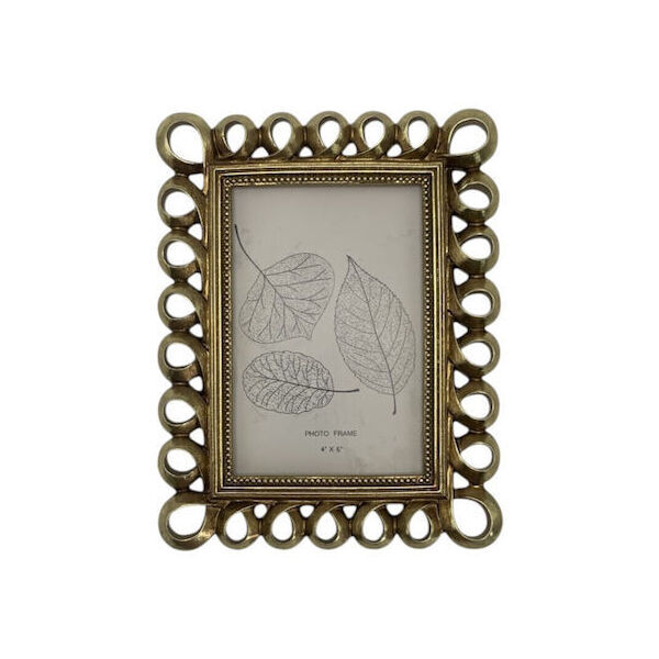 ΚΟΡΝΙΖΑ 10Χ15 ΧΡΥΣΗ POLYRESIN 21916-46