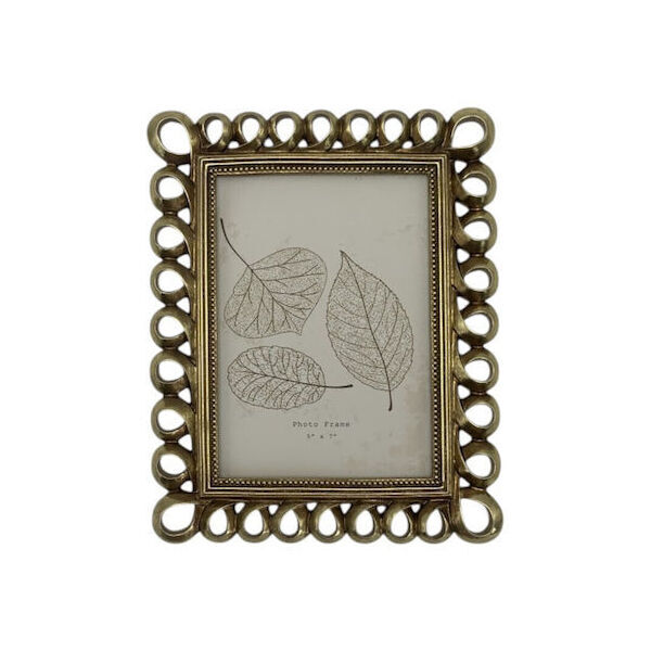 ΚΟΡΝΙΖΑ 13X18 ΧΡΥΣΗ POLYRESIN 21916-57