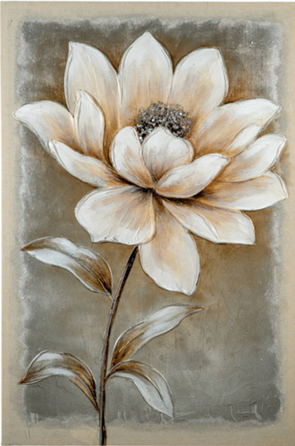 ΠΙΝΑΚΑΣ ΖΩΓΡΑΦΙΚΗΣ ΣΕ ΚΑΜΒΑ ΛΟΥΛΟΥΔΙ 60Χ90Χ3ΕΚ 25.11.51415 ZEN