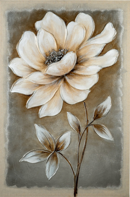 ΠΙΝΑΚΑΣ ΖΩΓΡΑΦΙΚΗΣ ΣΕ ΚΑΜΒΑ ΛΟΥΛΟΥΔΙ 60Χ90Χ3ΕΚ 25.11.51416 ZEN