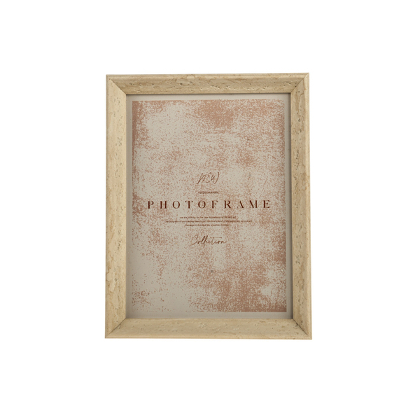 ΚΟΡΝΙΖΑ 15X20 ΠΛΑΣΤΙΚΗ ΛΕΥΚΗ-ΜΠΕΖ ΣΑΝ ΜΑΡΜΑΡΟ ZEN 25.27.51716