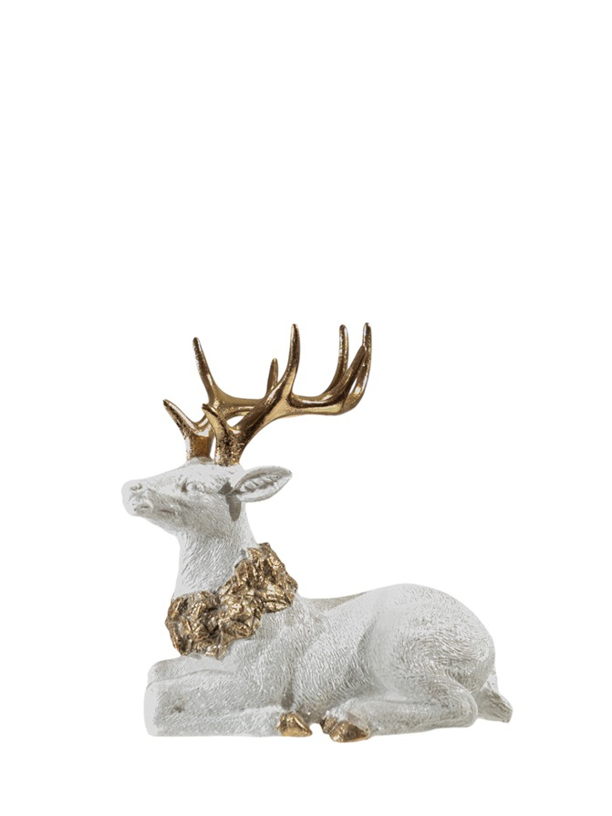 ΧΡΙΣΤΟΥΓΕΝΝΙΑΤΙΚΟΣ ΠΟΛΥΕΣΤΕΡΙΚΟΣ ΤΑΡΑΝΔΟΣ ΚΑΘΙΣΤΟΣ ΛΕΥΚΟΣ ΧΡΥΣΟΣ 15Χ10Χ16ΕΚ ZEN 25.41.51872