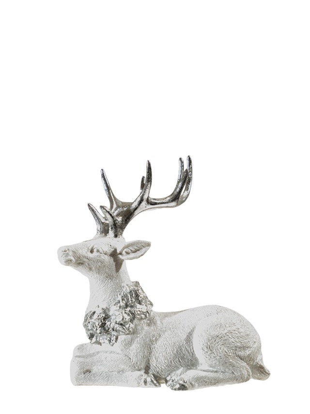 ΧΡΙΣΤΟΥΓΕΝΝΙΑΤΙΚΟΣ ΠΟΛΥΕΣΤΕΡΙΚΟΣ ΤΑΡΑΝΔΟΣ ΚΑΘΙΣΤΟΣ ΛΕΥΚΟΣ ΑΣΗΜΙ 15Χ10Χ16ΕΚ ZEN 25.41.51874