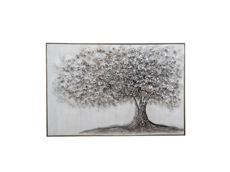 ΠΙΝΑΚΑΣ ΖΩΓΡΑΦΙΚΗΣ ΣΕ ΚΑΜΒΑ ΔΕΝΤΡΟ ΑΣΗΜΙ ΜΕ ΚΟΡΝΙΖΑ 82Χ122Χ4,5ΕΚ  ZEN 25.56.52080