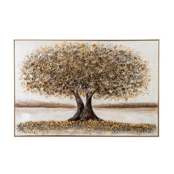 ΠΙΝΑΚΑΣ ΜΕ ΚΟΡΝΙΖΑ ΧΡΥΣΟΣ ΔΕΝΤΡΟ ΜΠΕΖ ΣΕ ΚΑΜΒΑ ΜΕ ΚΟΡΝΙΖΑ 82Χ122Χ4,5ΕΚ ZEN 26.17.52906