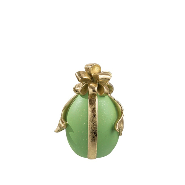 ΠΟΛΥΕΣΤΕΡΙΚΟ ΑΥΓΟ ΦΙΟΓΚΟΣ ΠΡΑΣΙΝΟ ΧΡΥΣΟ 9,5Χ10,5Χ15,3ΕΚ  ZEN 26.6.52452