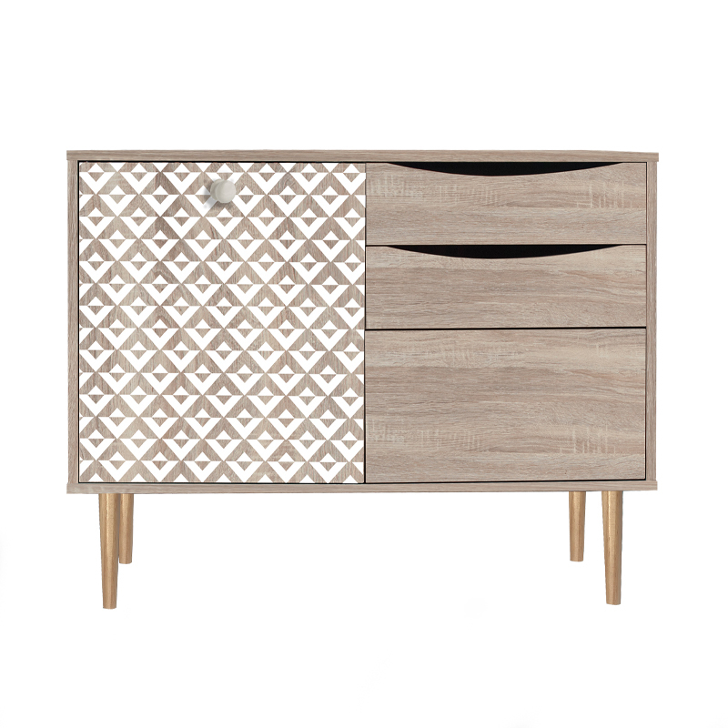 ΚΟΜΟΤΑ Fylliana “Home” SONOMA-ΛΕΥΚΟ 90×39.5×75εκ  271-121-030