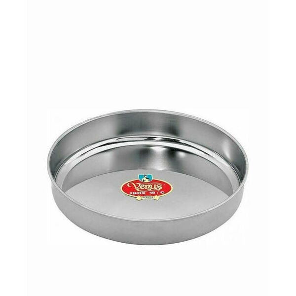ΤΑΨΙ ΣΤΡΟΓΓΥΛΟ VENUS INOX 18/C 30εκ  31330