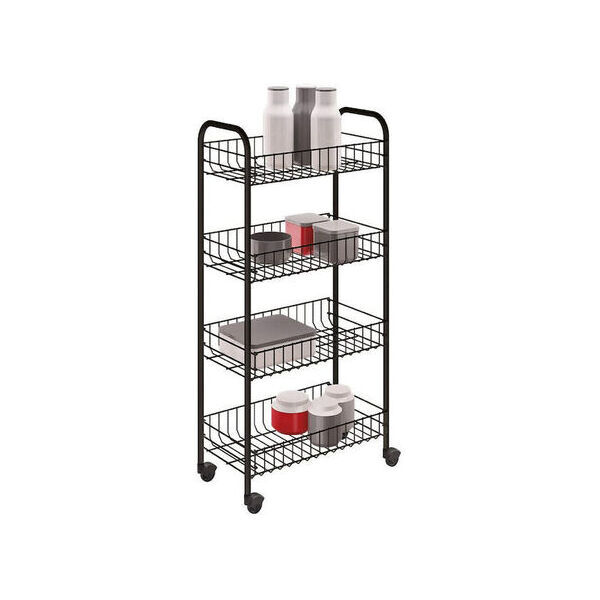 ΤΡΟΛΕΙ ΚΟΥΖΙΝΑΣ ΜΕΤΑΛΛΙΚΟ ΣΕ ΜΑΥΡΟ ΧΡΩΜΑ 4 ΘΕΣΕΩΝ 41x26x86cm METALTEX ASCONA 344504 ΤΡΟΛΕΙ ΚΟΥΖΙΝΑΣ ΜΕΤΑΛΛΙΚΟ ΣΕ ΜΑΥΡΟ ΧΡΩΜΑ 4 ΘΕΣΕΩΝ 41x26x86cm METALTEX ASCONA 344504