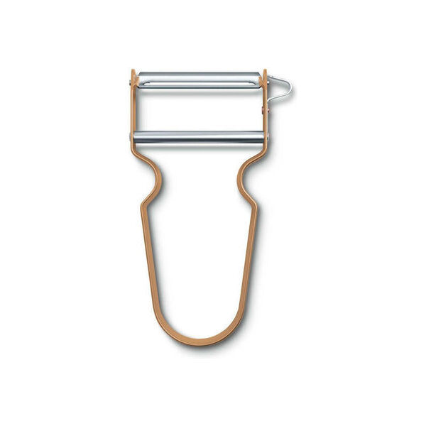 Victorinox ΑΠΟΦΛΟΙΩΤΗΣ/ΚΑΘΑΡΙΣΤΗΣ ΦΡΟΥΤΩΝ & ΛΑΧΑΝΙΚΩΝ ΜΕ ΜΕΤΑΛΛΙΚΗ ΛΑΒΗ REX CINNAMON  6.0900.12