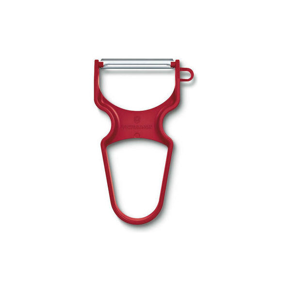 Victorinox ΑΠΟΦΛΟΙΩΤΗΣ/ΚΑΘΑΡΙΣΤΗΣ ΦΡΟΥΤΩΝ & ΛΑΧΑΝΙΚΩΝ ΠΕΤΑΛΟ ΜΕ ΙΣΙΑ ΛΕΠΙΔΑ RAPID ΚΟΚΚΙΝΟΣ  6.0930.1