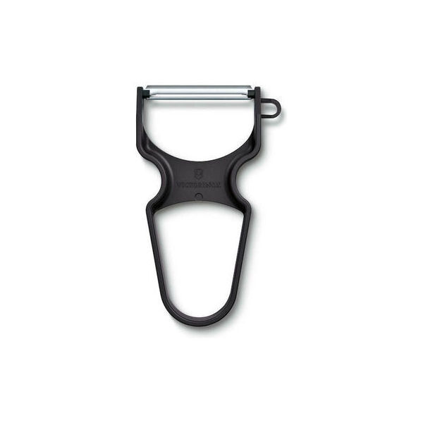 Victorinox ΑΠΟΦΛΟΙΩΤΗΣ/ΚΑΘΑΡΙΣΤΗΣ ΦΡΟΥΤΩΝ & ΛΑΧΑΝΙΚΩΝ ΠΕΤΑΛΟ ΜΕ ΙΣΙΑ ΛΕΠΙΔΑ RAPID ΜΑΥΡΟΣ  6.0930.3