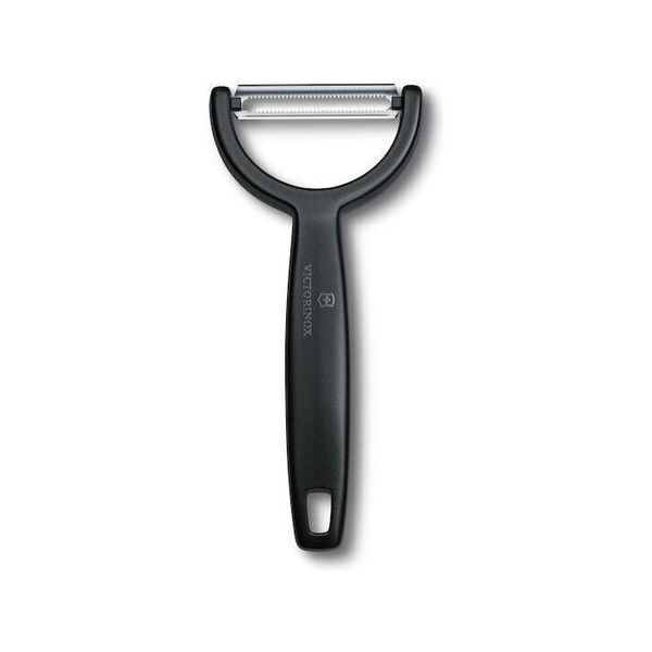 Victorinox ΑΠΟΦΛΟΙΩΤΗΣ/ΚΑΘΑΡΙΣΤΗΣ ΦΡΟΥΤΩΝ & ΛΑΧΑΝΙΚΩΝ ΜΕ ΛΕΠΙΔΑ ΟΔΟΝΤΩΤΗ Ypso ΜΑΥΡΟΣ 6.0963.3