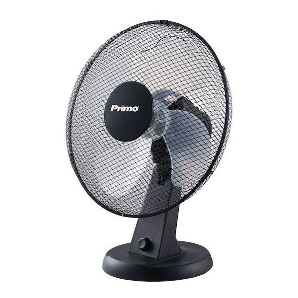 ΑΝΕΜΙΣΤΗΡΑΣ ΕΠΙΤΡΑΠΕΖΙΟΣ PRTF-80593 Primo 40εκ 50watt ΜΑΥΡΟΣ  800593