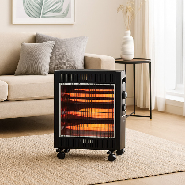 ΘΕΡΜΑΣΤΡΑ ΧΑΛΑΖΙΑ PRQH-81089 Primo ΜΑΥΡΗ 2400W  810089