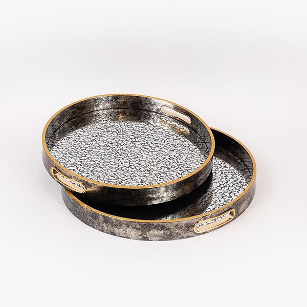ΔΙΣΚΟΣ POLYRESIN ΜΕ ΚΑΘΡΕΦΤΗ ΓΚΡΙ - ΧΡΥΣΟ 36x36x4cm ESTHETI 819-01159B ΔΙΣΚΟΣ POLYRESIN ΜΕ ΚΑΘΡΕΦΤΗ ΓΚΡΙ - ΧΡΥΣΟ 36x36x4cm ESTHETI 819-01159B