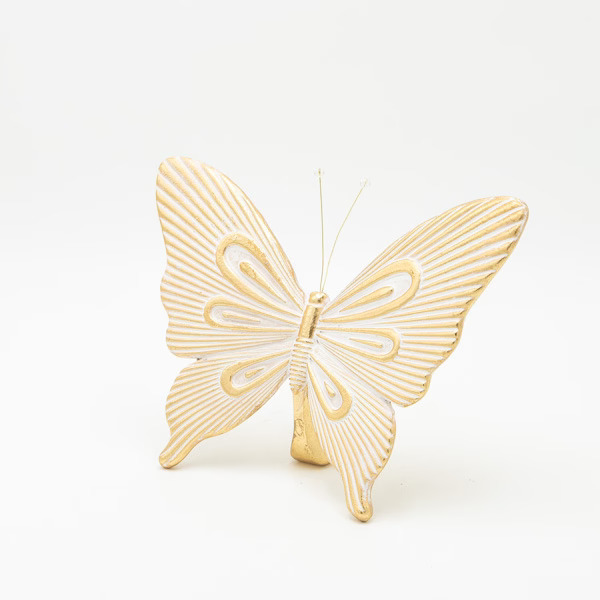 ΠΕΤΑΛΟΥΔΑ ΠΟΛΥΡΕΖΙΝ ΧΡΥΣΗ 24.5x9x16.5cm ESTHETI  819-01420