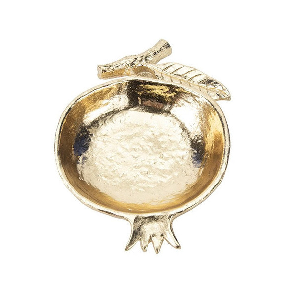 ΔΙΑΚΟΣΜΗΤΙΚΗ ΠΙΑΤΕΛΑ ΧΡΥΣΗ POLYRESIN ΡΟΔΙ 18.5x17x4cm ESTHETI 819-01919