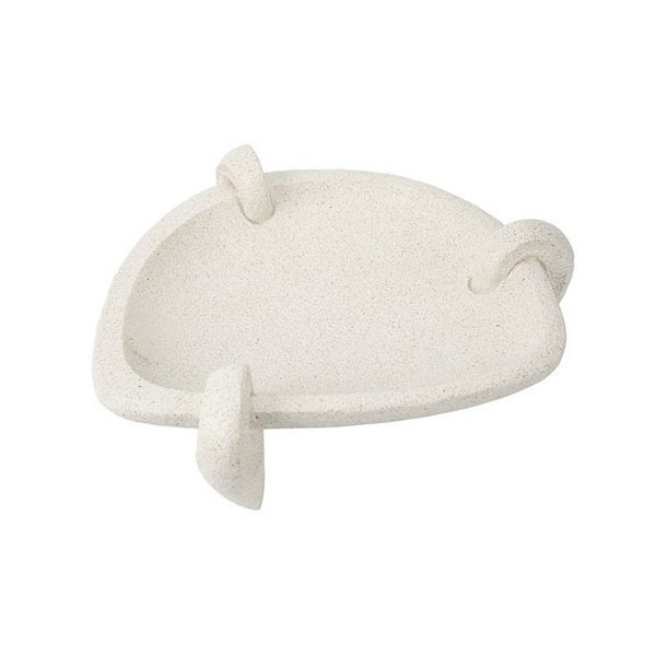 ΔΙΑΚΟΣΜΗΤΙΚΗ ΠΙΑΤΕΛΑ ΕΚΡΟΥ POLYRESIN 25x24x7cm ESTHETI 819-01920