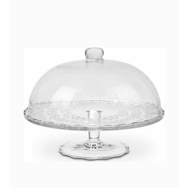 ΤΟΥΡΤΙΕΡΑ ΓΥΑΛΙΝΗ Δ29×16ΕΚ(21.5ΕΚ ΣΥΝΟΛΙΚΟ ΥΨΟΣ) MARVA 826000