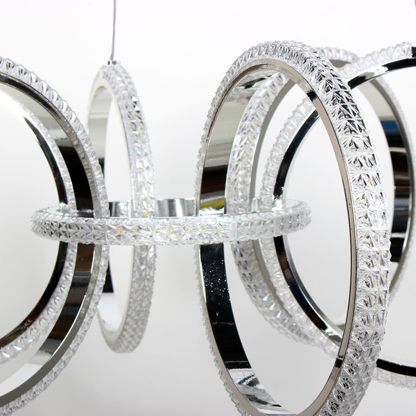 ΦΩΤΙΣΤΙΚΟ ΚΡΕΜΑΣΤΟ LED 120W ΧΡΩΜΙΟ ΜΕ ΑΚΡΥΛΙΚΑ ΣΤΟΙΧΕΙΑ Φ69Χ27εκ. KESKOR 826676 ΦΩΤΙΣΤΙΚΟ ΚΡΕΜΑΣΤΟ LED 120W ΧΡΩΜΙΟ ΜΕ ΑΚΡΥΛΙΚΑ ΣΤΟΙΧΕΙΑ Φ69Χ27εκ. KESKOR 826676