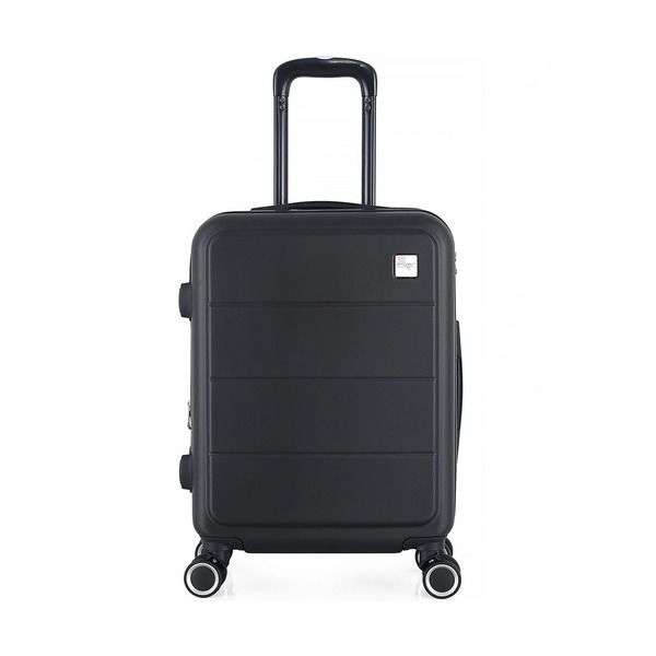 ΒΑΛΙΤΣΑ ΚΑΜΠΙΝΑΣ ANKOR ABS 37x27x55εκ. ΜΕ ΕΠΕΚΤΑΣΗ ΚΑΙ 4 ΡΟΔΕΣ ΜΑΥΡΗ 836192