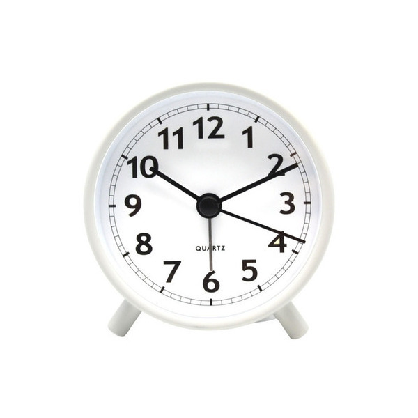 ΞΥΠΝΗΤΗΡΙ ΜΕΤΑΛΛΙΚΟ ΑΘΟΡΥΒΟ ΣΕ ΑΣΠΡΟ ΜΑΤ ΧΡΩΜΑ 7,8×4,1×8,3εκ. ANKOR 844470