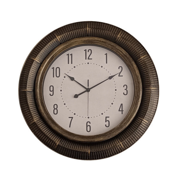 ΡΟΛΟΙ ΤΟΙΧΟΥ ΠΛΑΣΤΙΚΟ ΣΕ ΚΑΦΕ VINTAGE ΧΡΩΜΑ 45,7×45,7×4,5εκ. ANKOR 848881