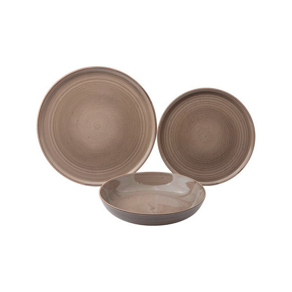 ΣΕΡΒΙΤΣΙΟ ΠΙΑΤΩΝ ΚΕΡΑΜΙΚΟ 18ΤΜΧ ΣΕ ΚΑΦΕ ΧΡΩΜΑ ANKOR 84904-18