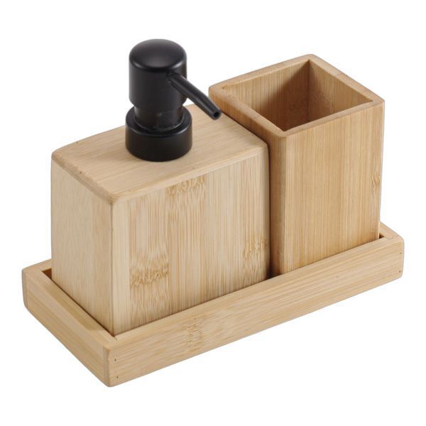 ΣΕΤ ΜΠΑΝΙΟΥ 3 ΤΕΜΑΧΙΩΝ ΑΠΟ ΞΥΛΟ ΜΠΑΜΠΟΥ ANKOR 850280