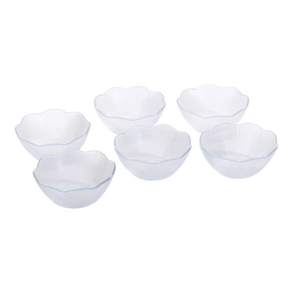 ΣΕΤ 6  ΓΥΑΛΙΝΑ ΜΠΩΛΑΚΙΑ 250ml 12,4×5,4εκ. ANKOR 850815