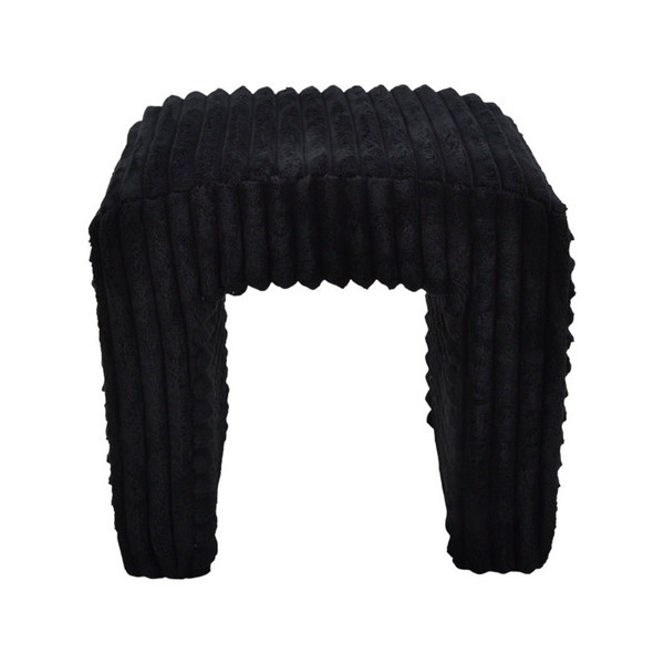 ΣΚΑΜΠΟ ΒΕΛΟΥΔΙΝΟ ΣΕ ΜΑΥΡΟ ΧΡΩΜΑ 43x35x41εκ. ANKOR 851713